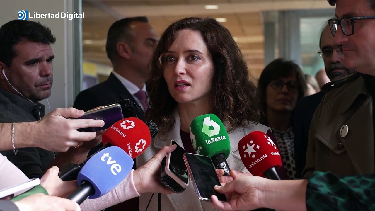 Ayuso retrata a Sánchez: "Es muy tirano decidir el futuro de España entre unos cuantos"