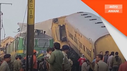14 terbunuh, puluhan cedera kereta api bertembung di India