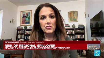 'Escalating' attacks on Israel from Syria, Lebanon