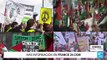 Manifestaciones en occidente muestran su apoyo al pueblo palestino