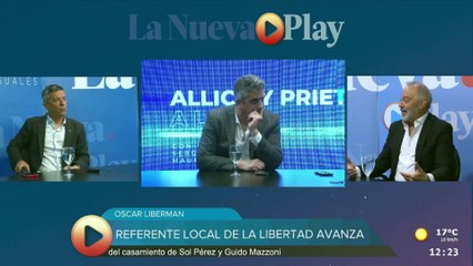 Oscar Liberman en Allica y Prieta a las 12