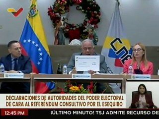 CNE anuncia que 20.694.124 personas están habilitadas para votar en el referéndum consultivo