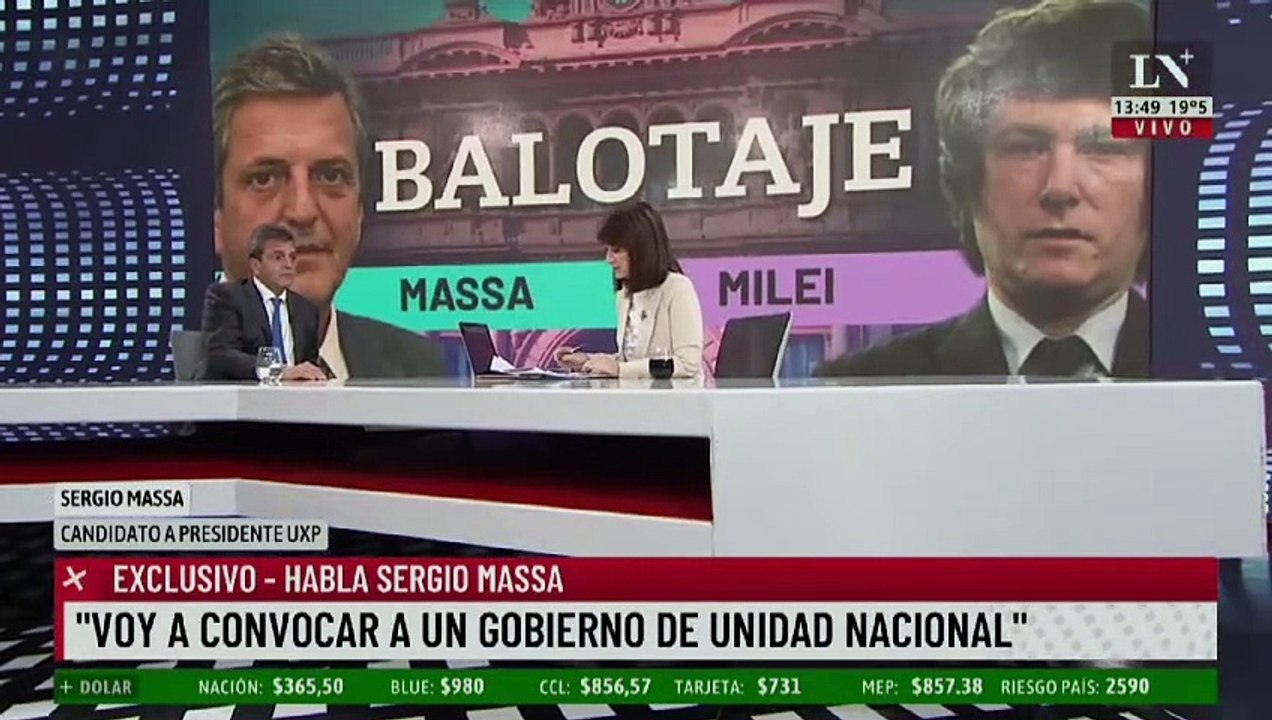 Massa feriado del balotaje