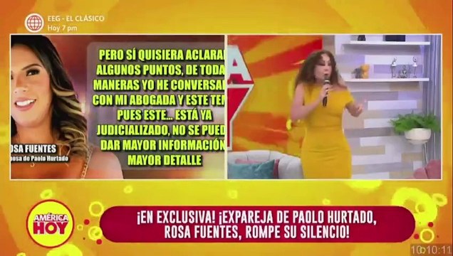 Rosa Fuentes rompe su silencio tras denuncia de Jossmery Toledo