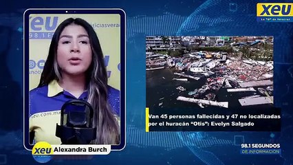 Van 45 personas fallecidas y 47 no localizadas por el huracán “Otis”