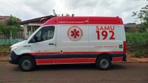 Mesmo com esforços dos socorristas do Samu, idoso morre em residência no Cataratas