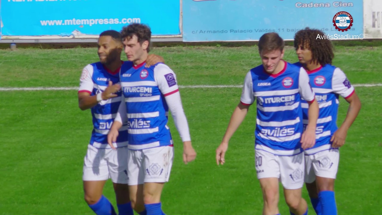 Resumen  J8: Real Titánico 2-4 Avilés Stadium