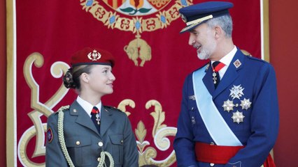 Leonor de Borbón y Ortiz, future reine d'Espagne