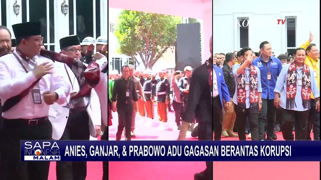 Anies, Ganjar, dan Prabowo Adu Gagasan Berantas Korupsi, Mana yang Paling Efektif?