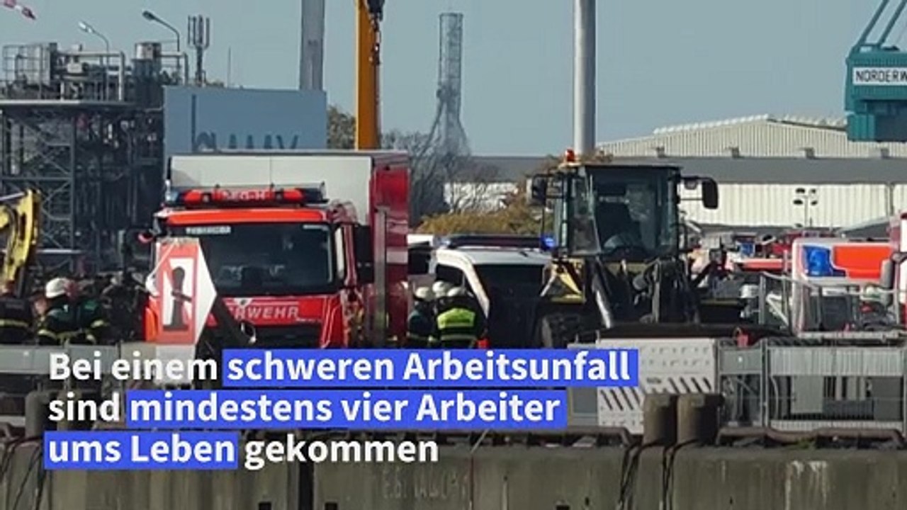 Baustellen-unfall in hamburg: mindestens vier tote