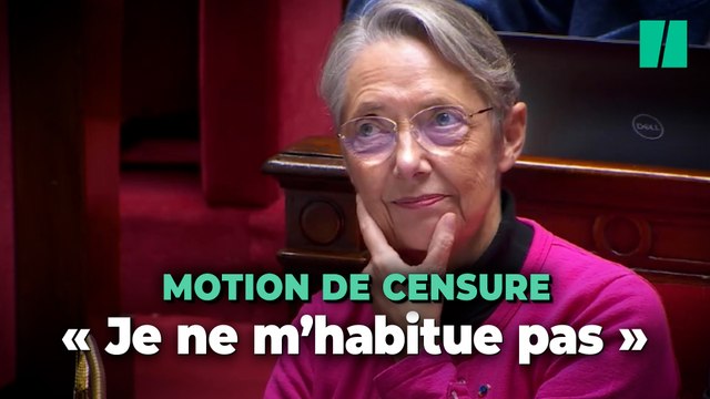Les motions de censure contre Élisabeth Borne de la Nupes et du RN sont rejetées