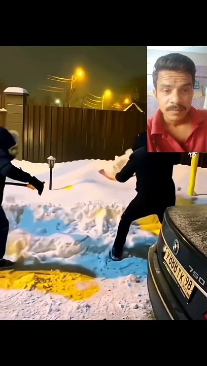 Re-action on Snow ❄️ ️