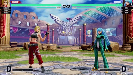 THE KING OF FIGHTERS XV BLUE MARY/LUONG/VANESSA VS KULA/KUKRI/WHIP