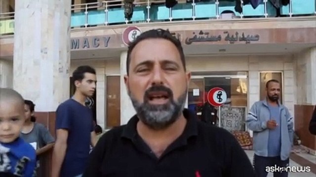 Gli sfollati negli ospedali di Gaza: nemmeno qui al sicuro