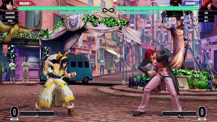 THE KING OF FIGHTERS XV NAKORURU/HAOHMARU/DARLI VS IORI/ISLA/BILLY