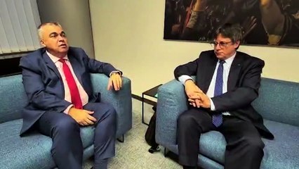 Cerdán se reúne con Puidgemont y constatan que avanzan las negociaciones para investir a Sánchez