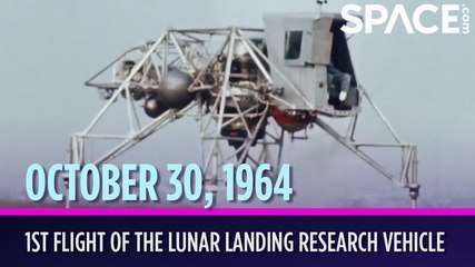 OTD In Space - October 30: 1st Flight Of The Lunar Landing Research Vehicle