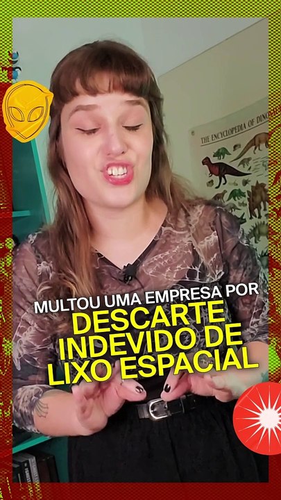Empresa é multada por lixo espacial