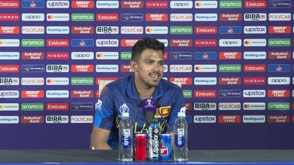Sri Lanka's Maheesh Theekshana on their seven wicket defeat to Afghanistan