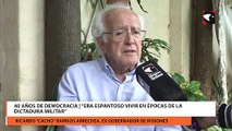 40 Años de democracia | “Era espantoso vivir en épocas de la Dictadura Militar”