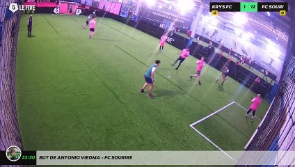 But de Antonio VIEDMA - FC SOURIRE