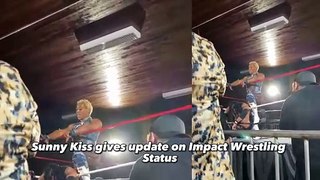 Sonny Kiss gives update on Impact Wrestling status