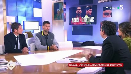 “Ce n’est pas trop mon ami” : Novak Djokovic parle de ses relations avec Rafael Nadal dans C à vous