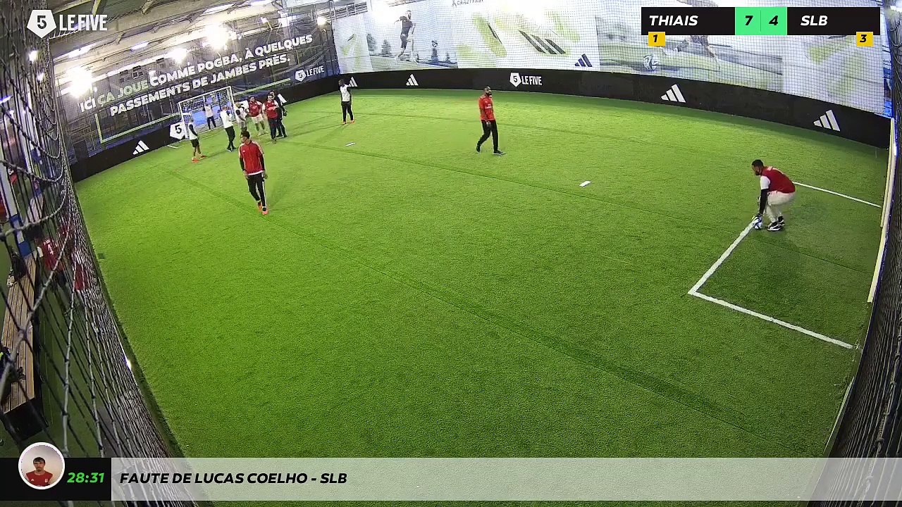 Faute de lucas coelho - SLB