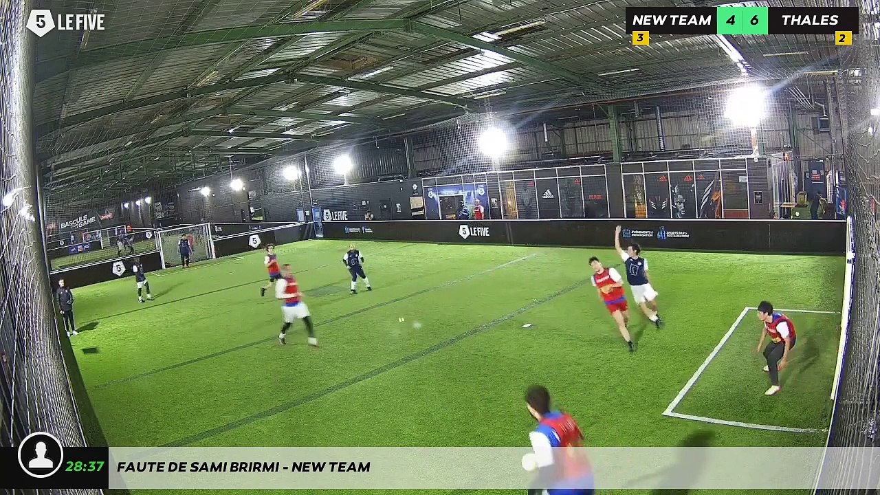 Faute de Sami Brirmi - NEW TEAM