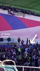 La seguridad privada del Barça desaloja a aficionados en el clásico