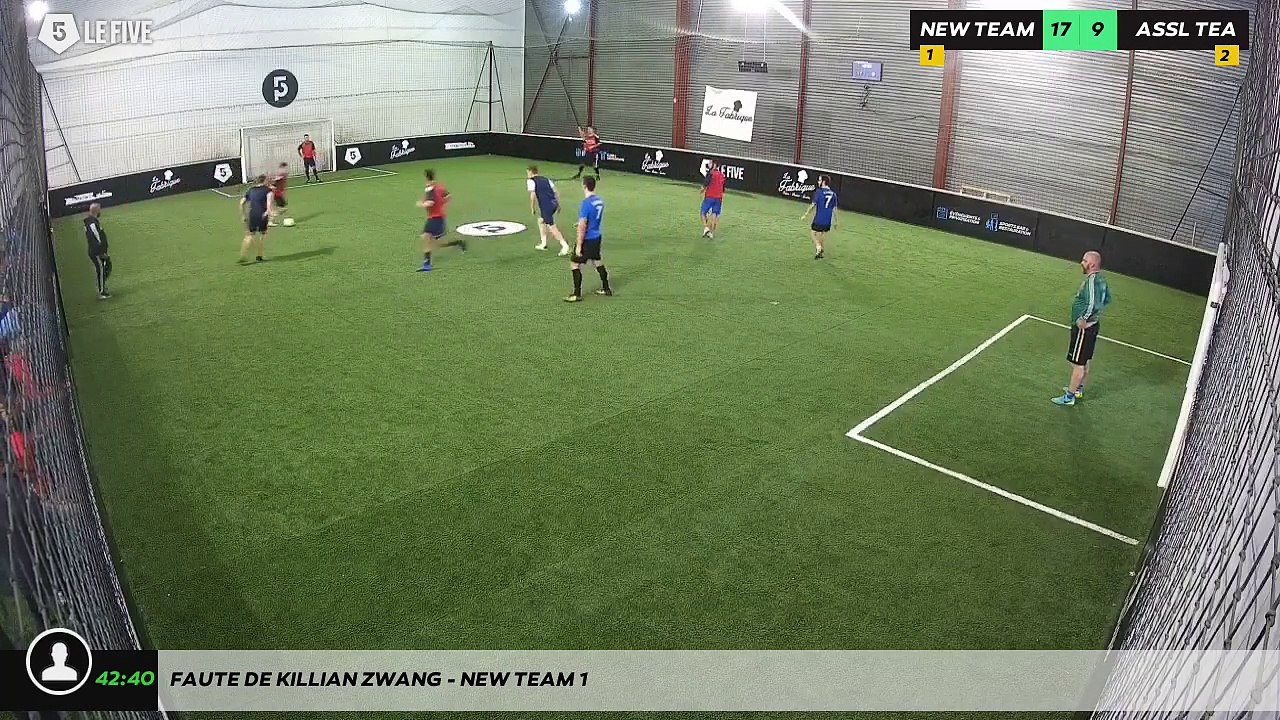 Faute de Killian Zwang - NEW TEAM 1