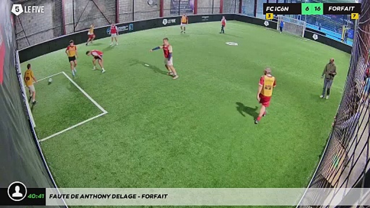 Faute de Anthony DELAGE - FORFAIT