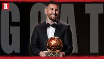 ¡HISTÓRICO! Lionel Messi GANA su octavo BALÓN DE ORO
