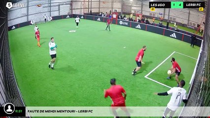 Faute de Mehdi Mentouri - Lerbi FC