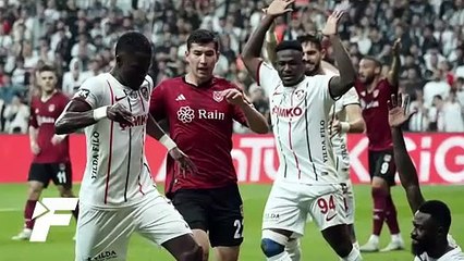 Beşiktaş - Gaziantep FK maçı (İVDEO)