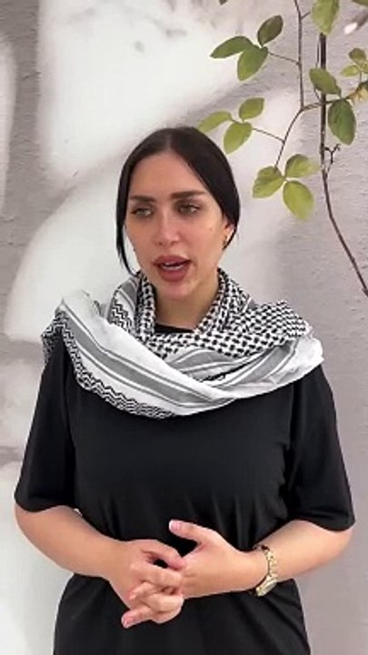 رسالة دكتورة خلود لدعم أبطال فلسطين
