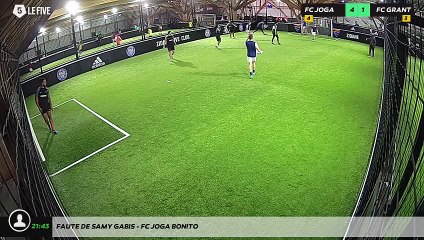 Faute de Samy Gabis - FC JOGA BONITO