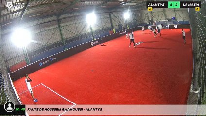 Faute de Houssem Gaamoussi - ALANTYS