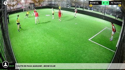 Faute de Paul Marand - BICHE CLUB