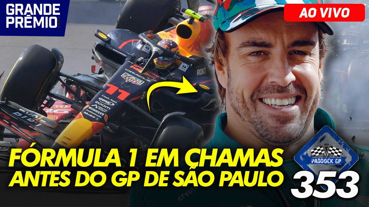 ALONSO na RED BULL? PÉREZ FORA? ASTON MARTIN VENDIDA? F1 EM CHAMAS! | Paddock GP #353