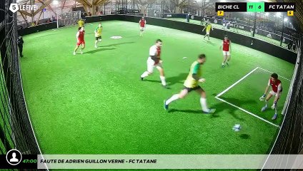 Faute de Adrien Guillon Verne - FC TATANE