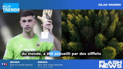 Trophée Yashine : les premiers mots de Dibu Martinez sous les sifflets du Châtelet