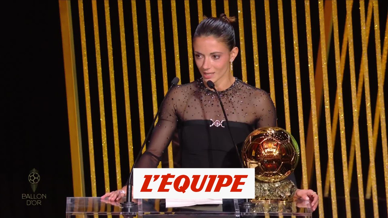 Aitana Bonmati remporte le Ballon d'Or féminin - Foot - Ballon d'Or
