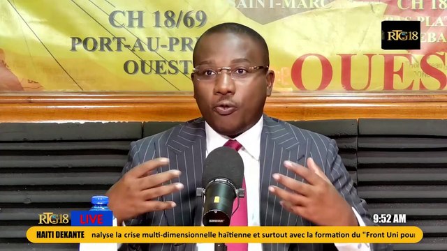 Claude Joseph ex. PM, denonse gouvènman li di ki pa manifeste volonte pou rezoud kriz aktyèl peyi a