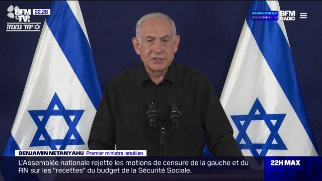 Benjamin Netanyahu (Premier ministre israélien): Les appels au cessez-le-feu sont des appels à la réédition d'Israël au Hamas, au terrorisme, à la barbarie. Cela n'arrivera pas