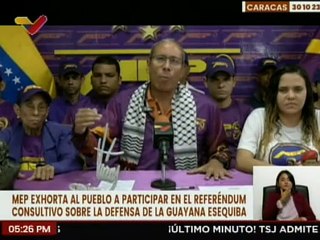 Caracas | MEP hace un llamado al pueblo a participar en el Referéndum Consultivo
