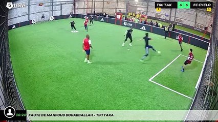 Faute de Mahfoud bouabdallah - Tiki Taka