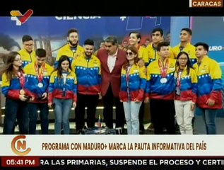 Programa Con Maduro + marca la pauta informativa de la resistencia heroica de Venezuela