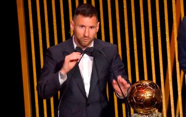 Messi gana su octavo "Balón de Oro"