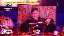 Maribel Guardia ROMPE EN LLANTO al poner la foto de Julián Figueroa en altar de Día de Muertos